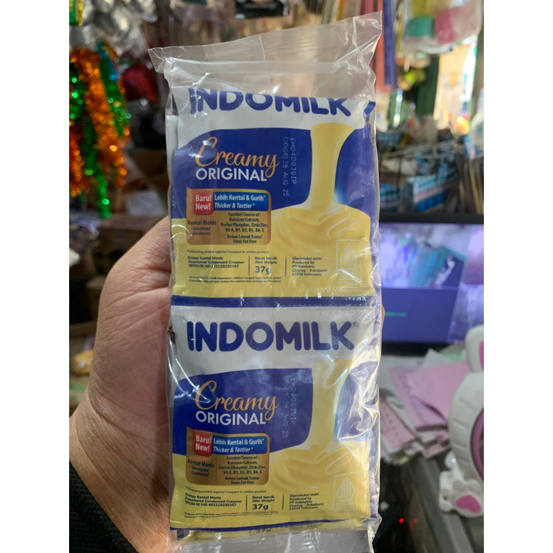 

susu kental manis indomilk sachet 37gr