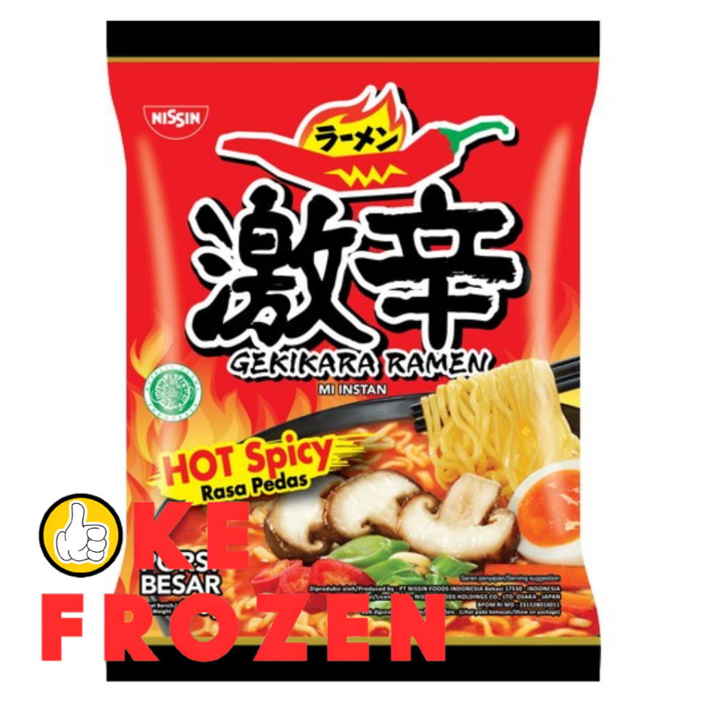 

NISSIN GEKIKARA RAMEN HOT SPICY PORSI BESAR 109GR