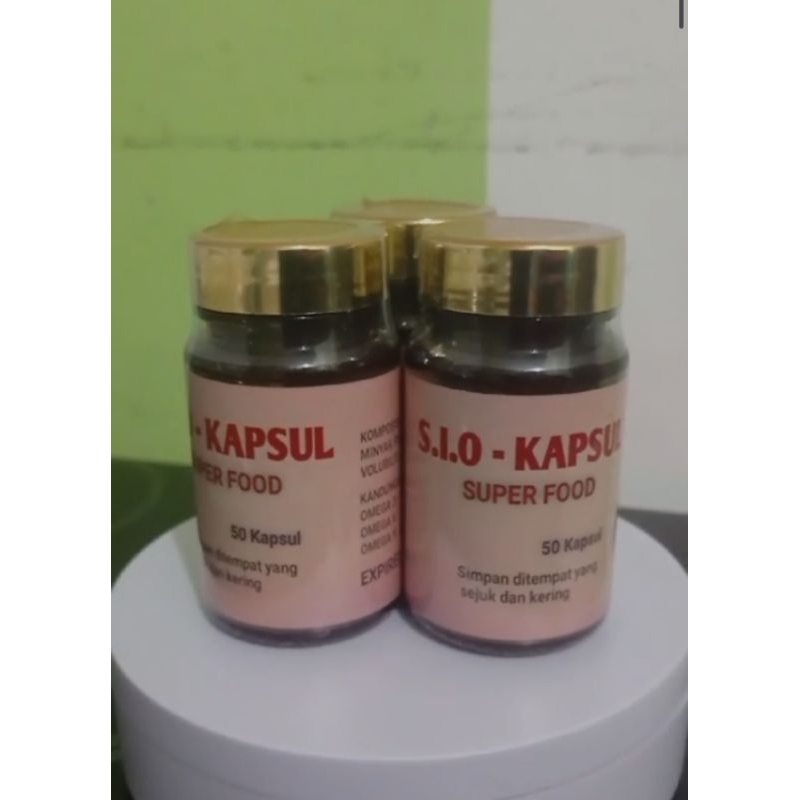 S.I.O KAPSUL Minyak Sacha Inchi