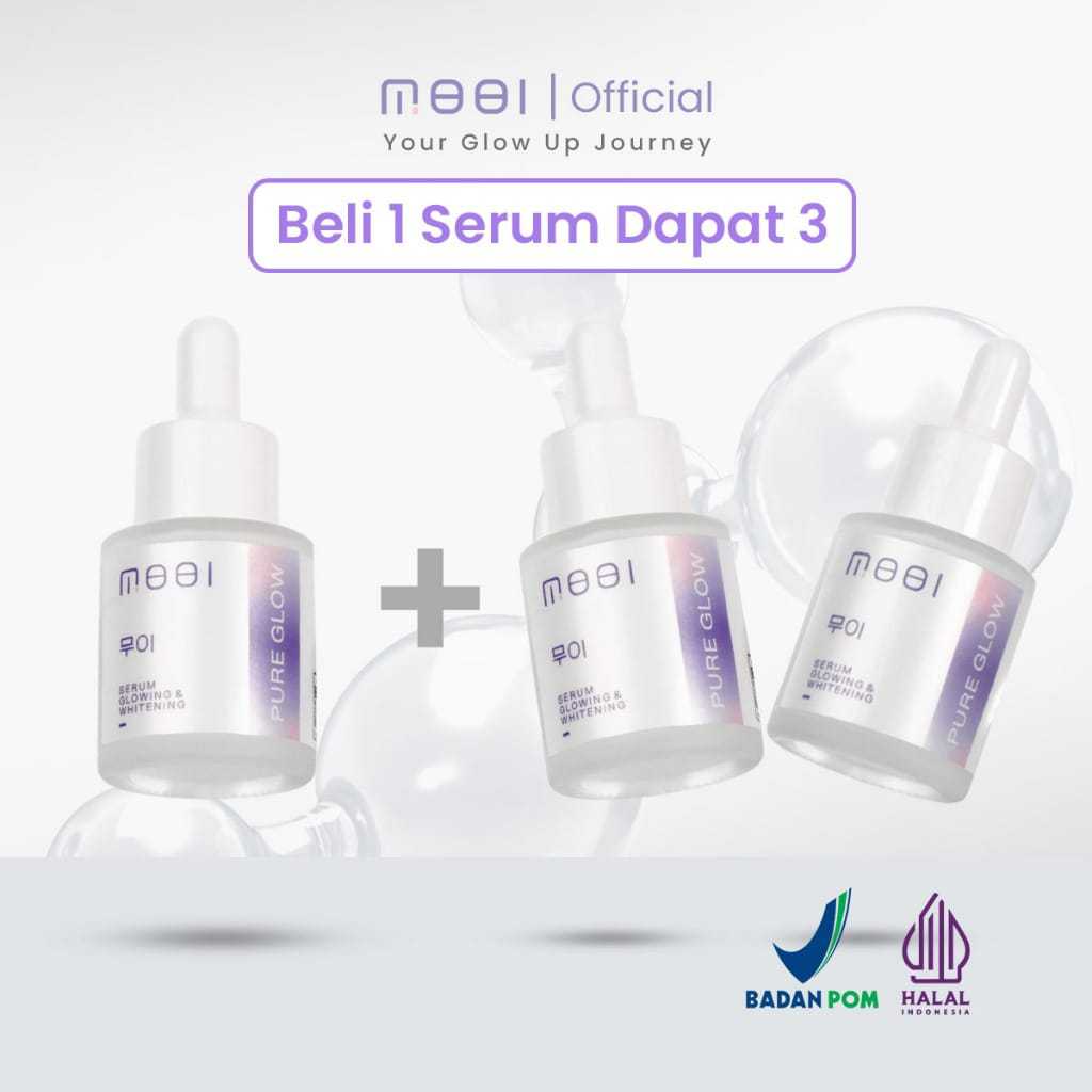 Mooi Pure Glow Serum - Serum Pencerah Wajah Korea (100% ORIGINAL BPOM)