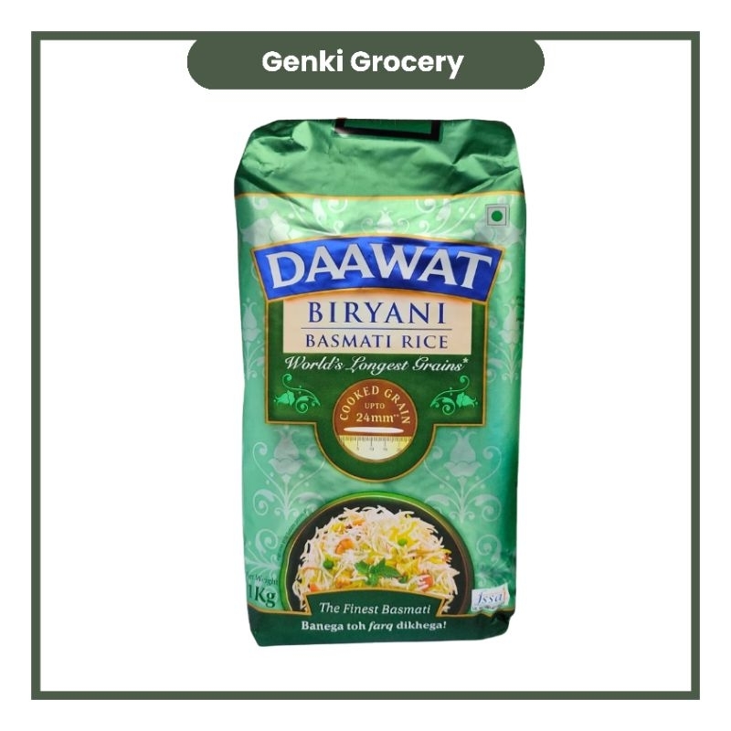 

Beras Daawat Biryani 1 KG