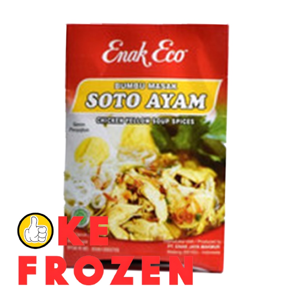 

ENAK ECO BUMBU MASAK SOTO AYAM 70GR/ BUMBU INSTAN