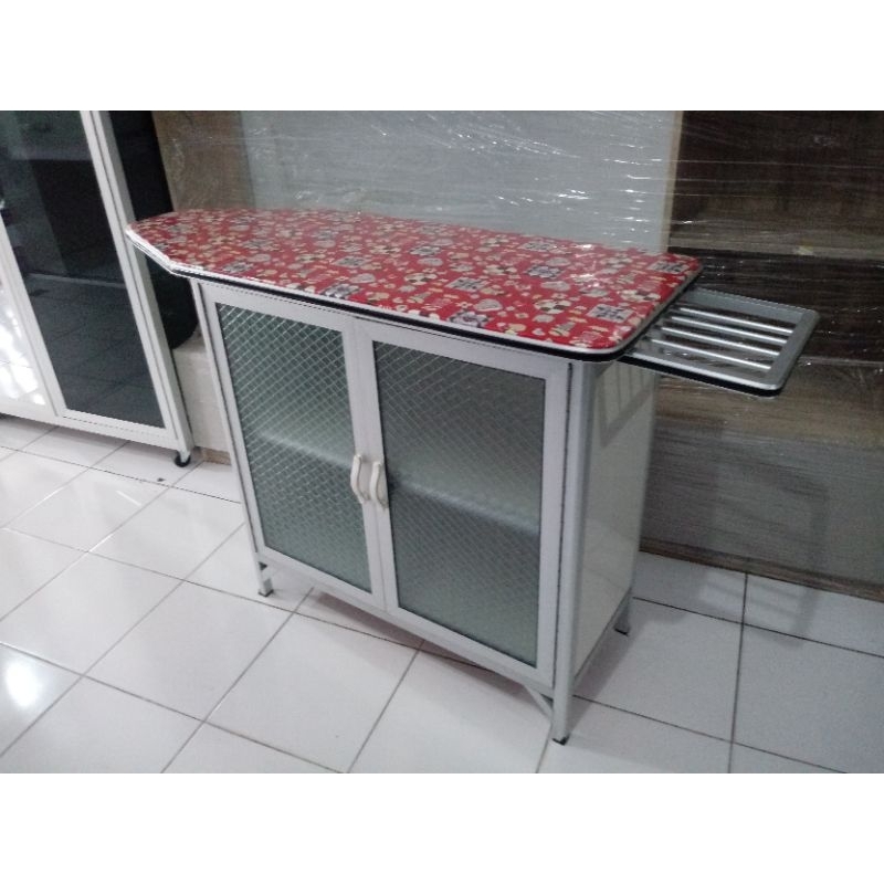 MEJA SETRIKA LEMARI ALUMUNIUM - KUAT & KOKOH - KHUSUS PEMBELIAN KOTA SEMARANG & SEKITARNYA