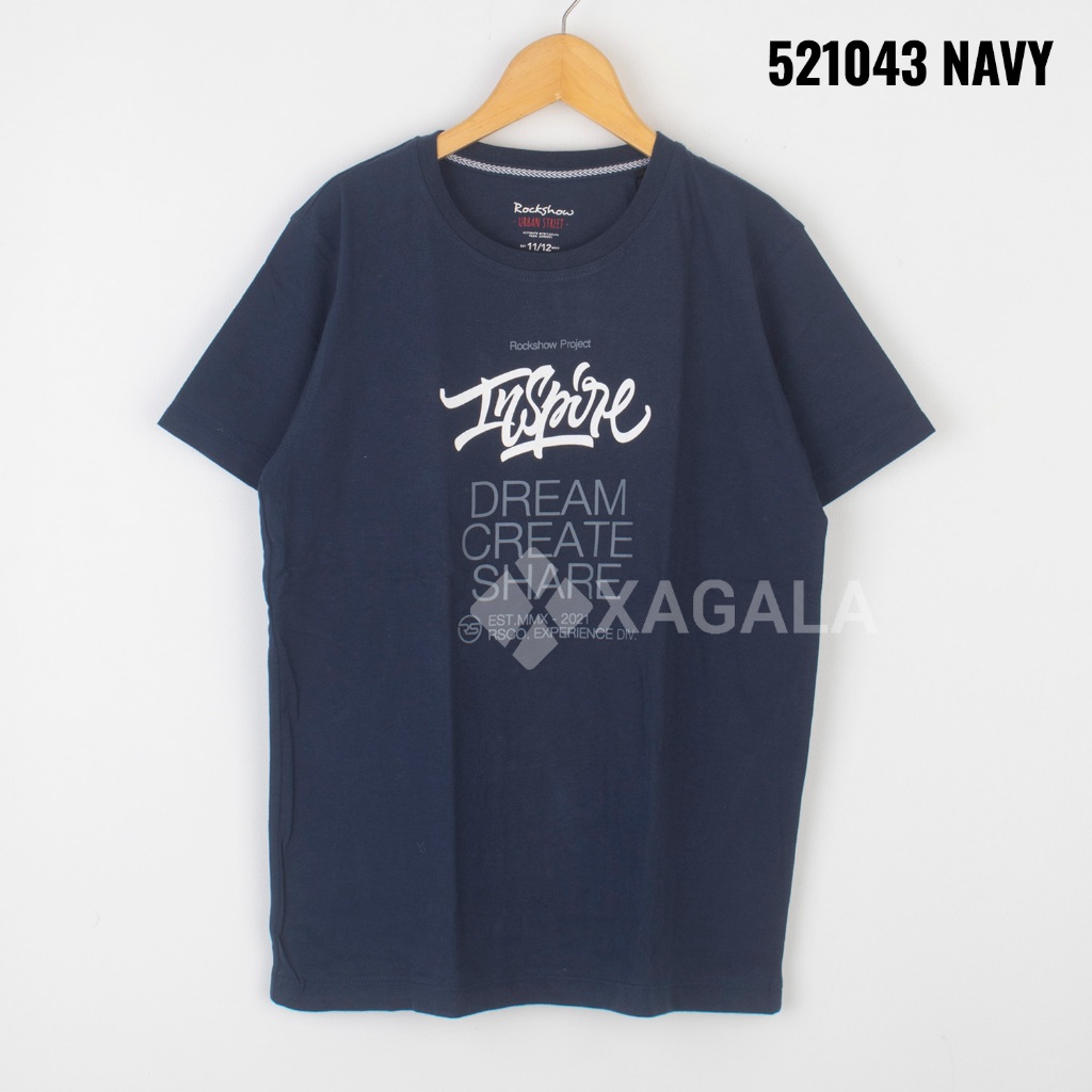 KAOS ANAK LAKI LAKI TANGAN PENDEK ROCKSHOW KIDS RO1