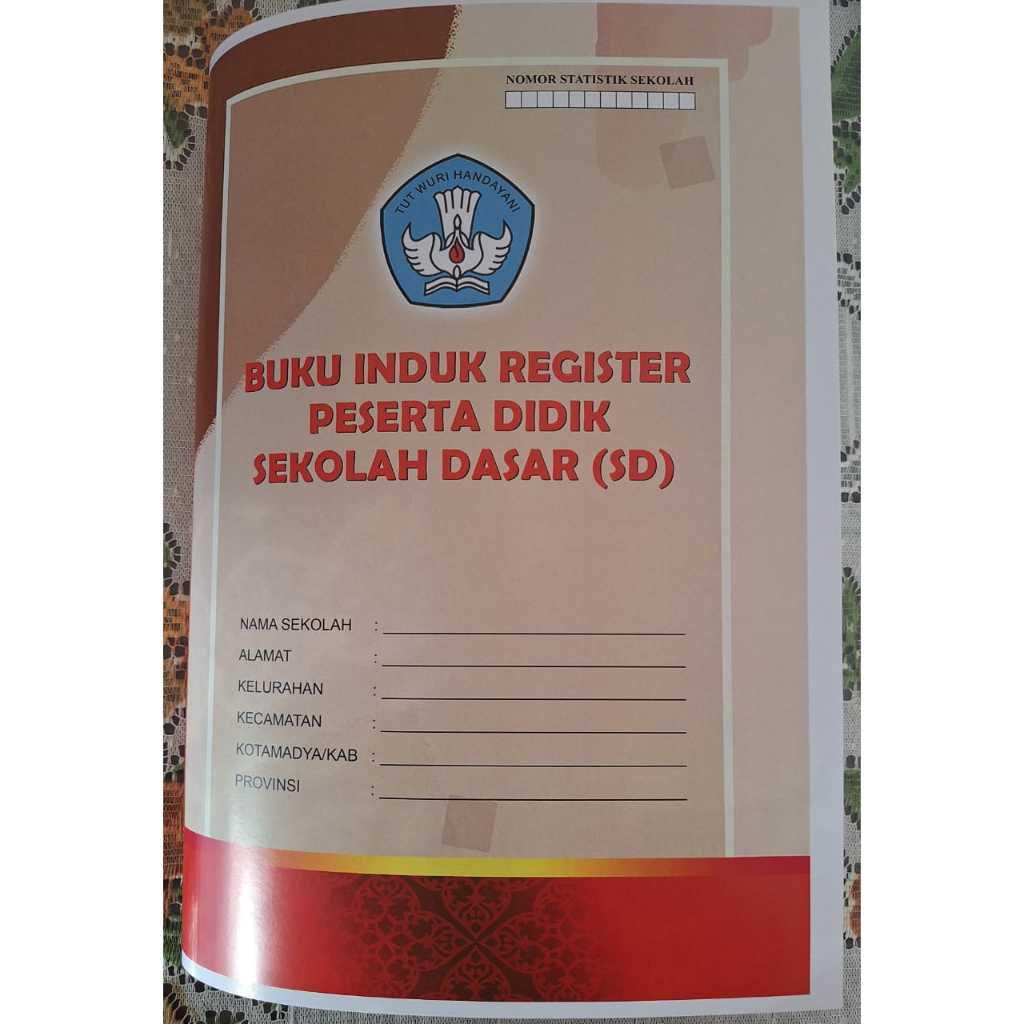 

Buku Induk Register Peserta Didik Sekolah Dasar (SD)