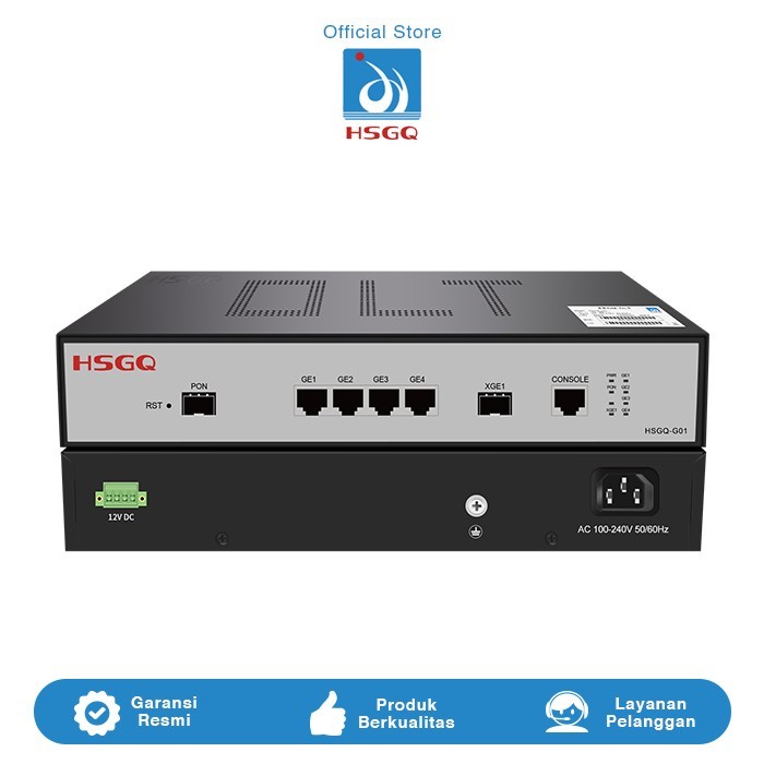 HSGQ-G01ID New OLT GPON 1 Port OLT ,4*GE RJ45,1*10G SFP+,Mini Size