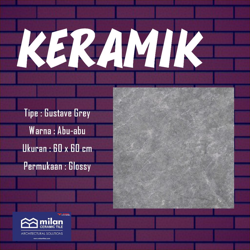 MILAN - KERAMIK LANTAI 60X60/ FLOOR TILE/ KERAMIK LANTAI/ KERAMIK