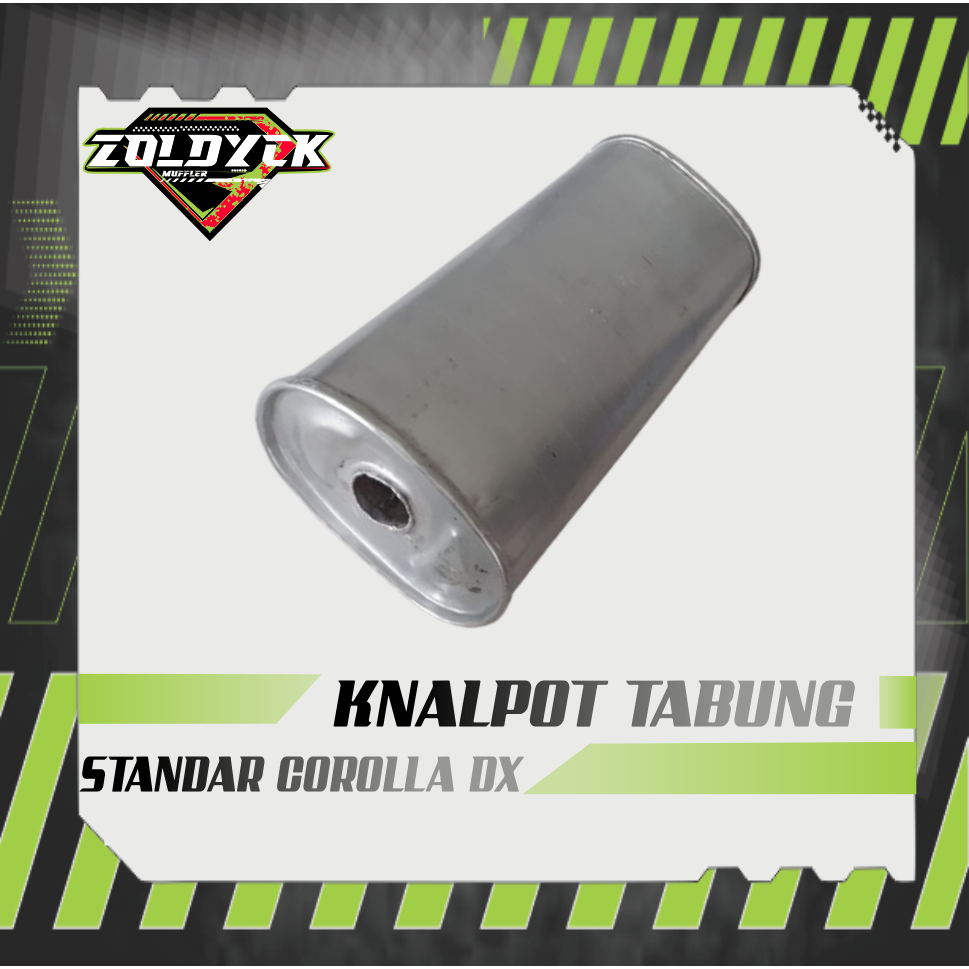 KNALPOT MOBIL TABUNG STANDAR COROLLA DX