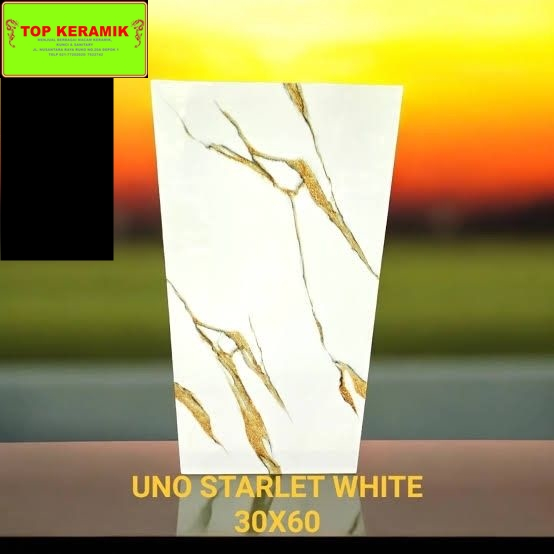 Keramik Uno 30x60 Starlet White