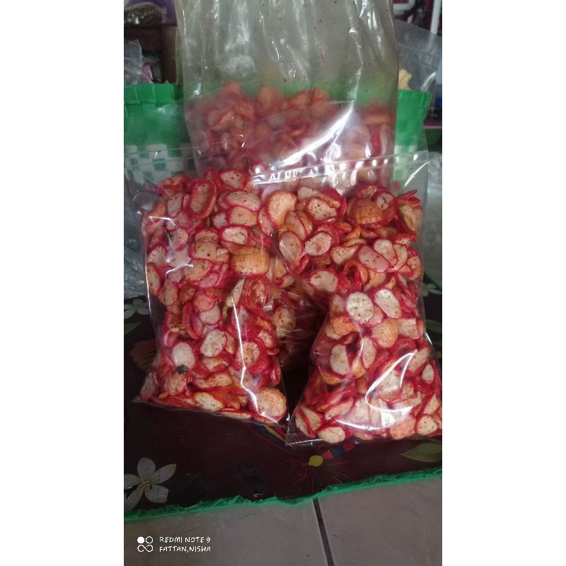 

kerupuk seblak koin