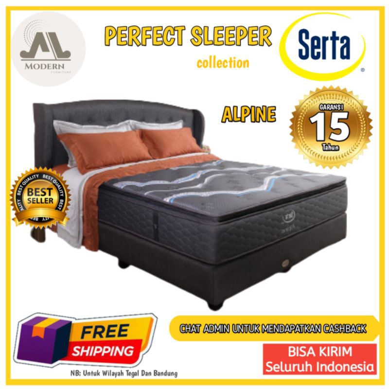 PROMO Springbed Serta Alpine (Kasur Saja)