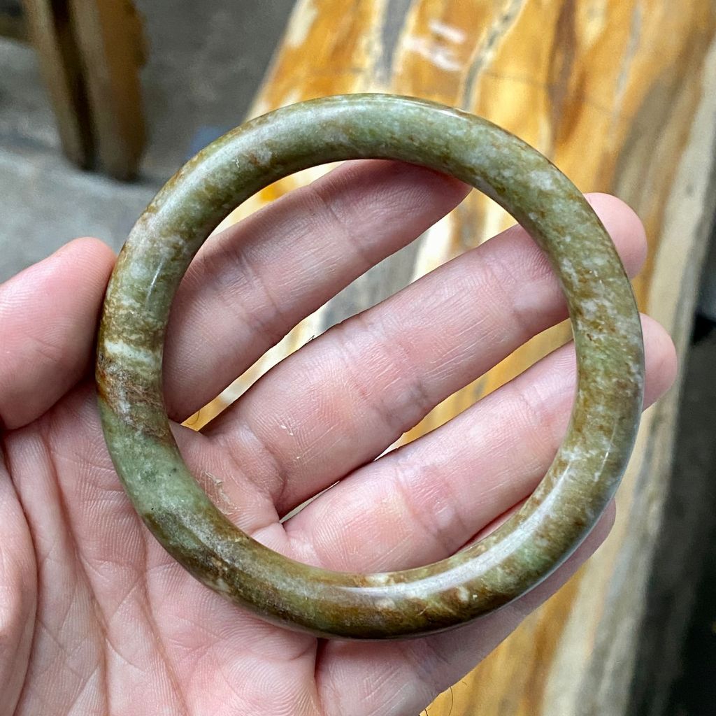Gelang Batu Jasper - Aksesoris Wanita Gelang Full Batu Akik Jasper