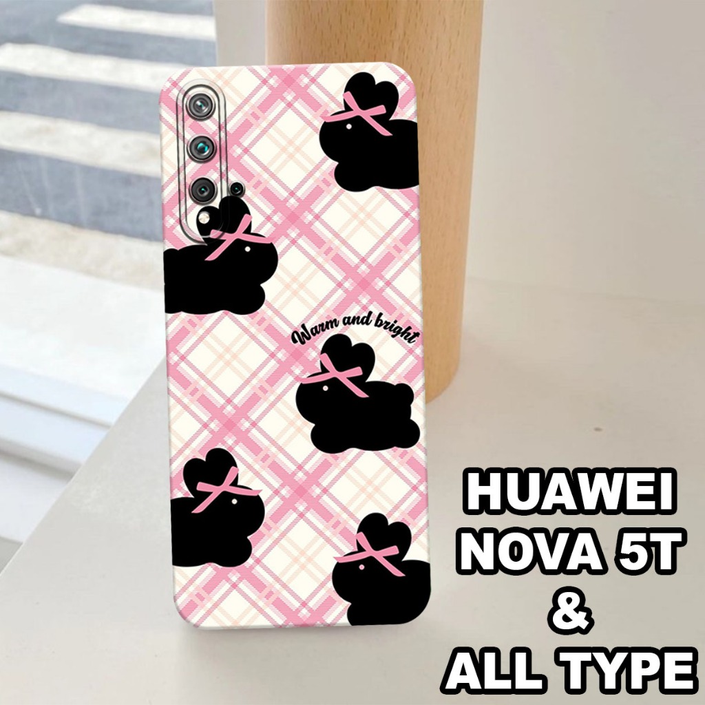 G42 - Silikon HUAWEI NOVA 5T - Softcase pro camera HUAWEI NOVA 5T - Motif PITA - Bahan  Karet Lentur