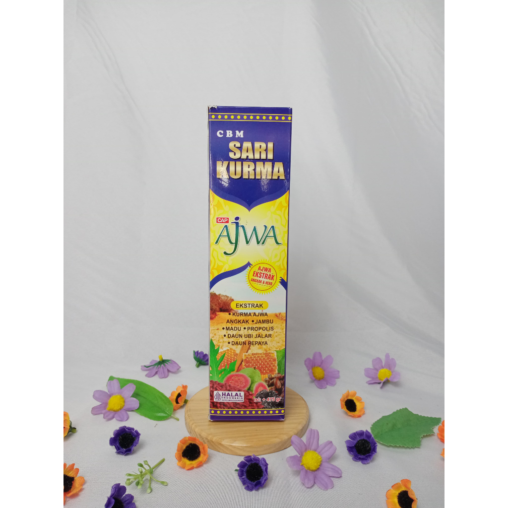 Sari Kurma Ajwa Ekstra Angkak Herbal | atasi tipes