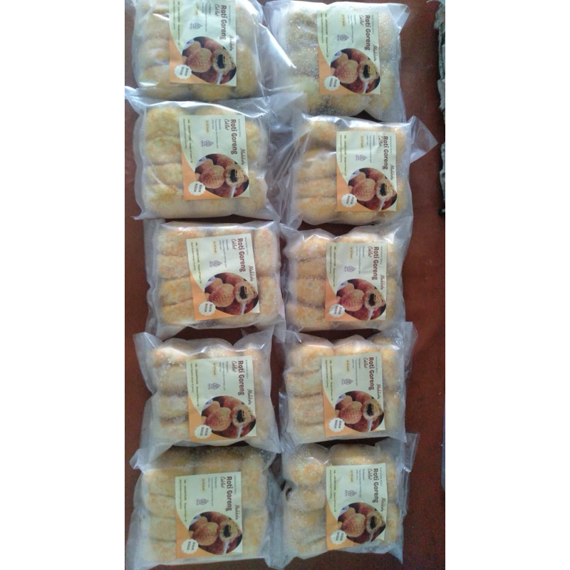 

Roti goreng isi coklat