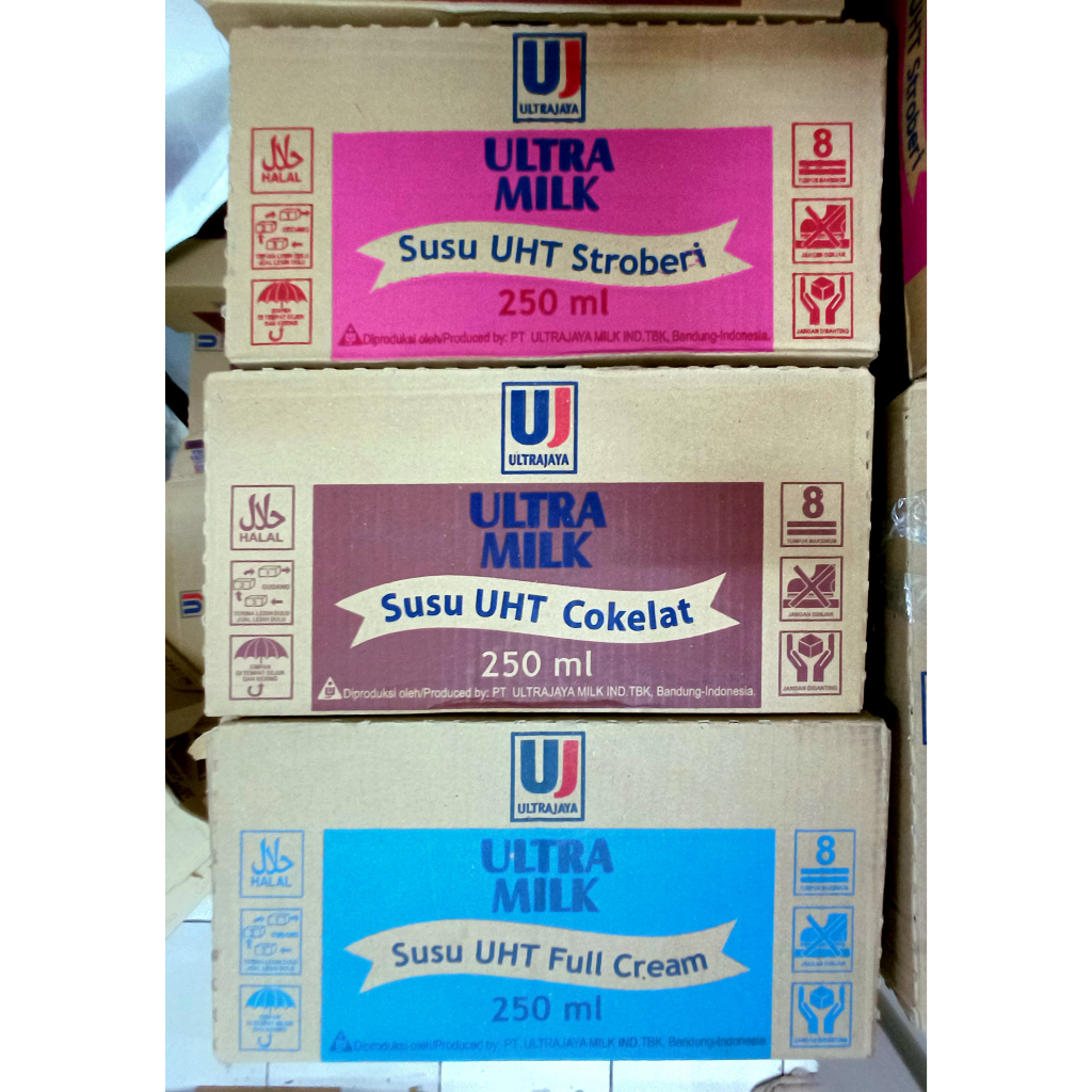 

Susu Ultra 250ml 1 Karton isi 24pcs ( KHUSUS INSTAN )