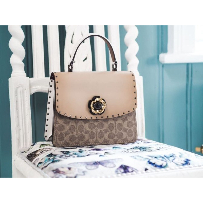 Tas coach madison signature shoulder bag