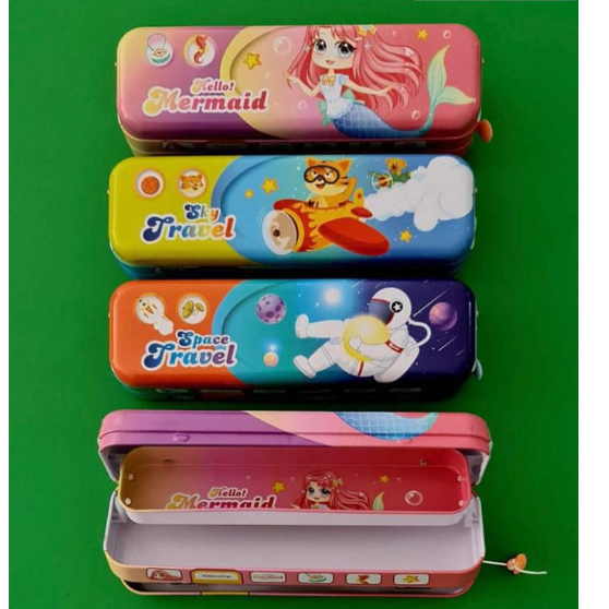 

Kotak Pensil 3 Susun Pullback B-567-28 / Tempat Pensil / Pencil Case 3 Susun Pullback B-567-28