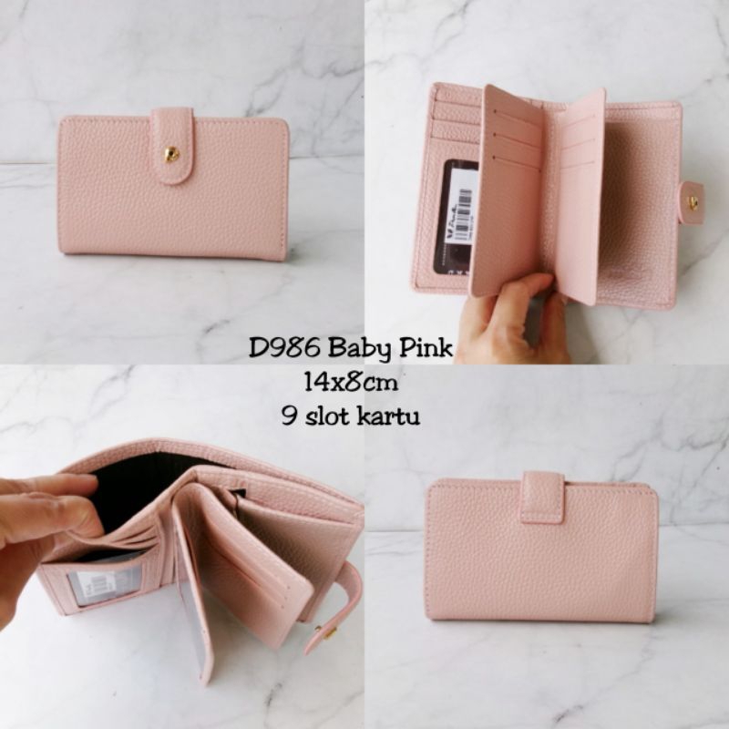 Dompet papillon wanita leather D986