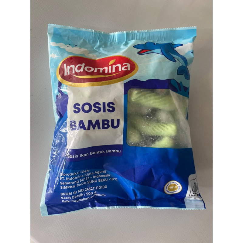 

Indomina Sosis Ikan Salju Bambu 500gr