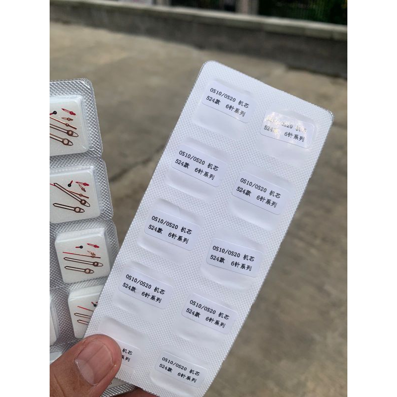 Jarum jam tangan set mesin os jarum crono jarum jam miyota OS