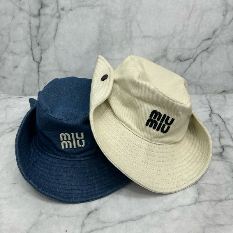 TOPI KOBOI MIU MIU DENIM MIRROR QUALITY