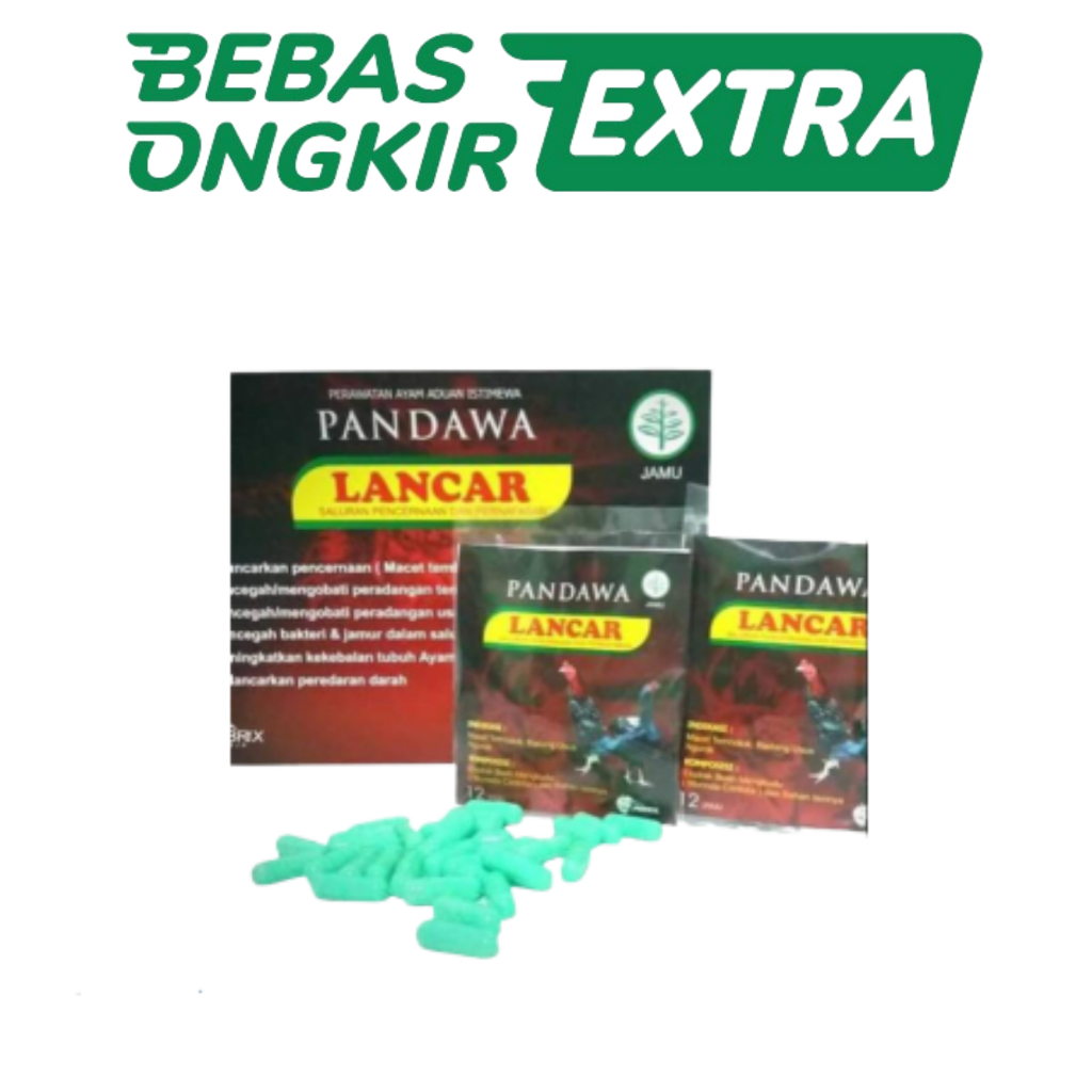 PANDAWA LANCAR SASET - jamu ayam tembolok macet / pernapasan