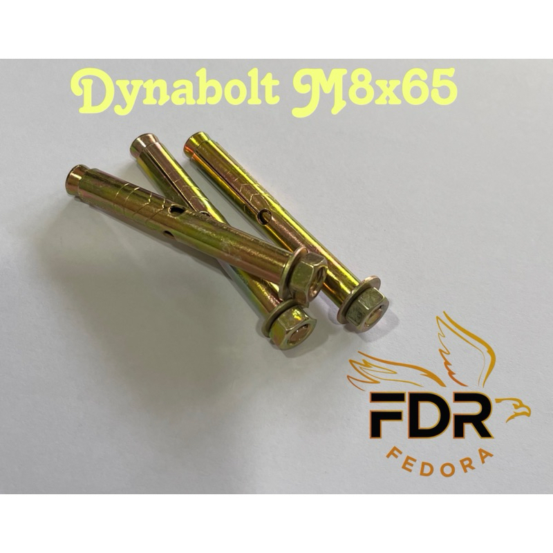 Dynabolt M8x65/dynabolt kuning M8x65/Expansion bolt M8x65
