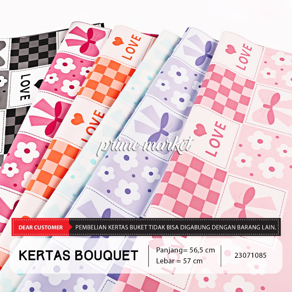 

Kertas Buket Bunga Kertas Cellophane Buket Kertas Bucket Kertas Wrapping Buket Love (23071085)