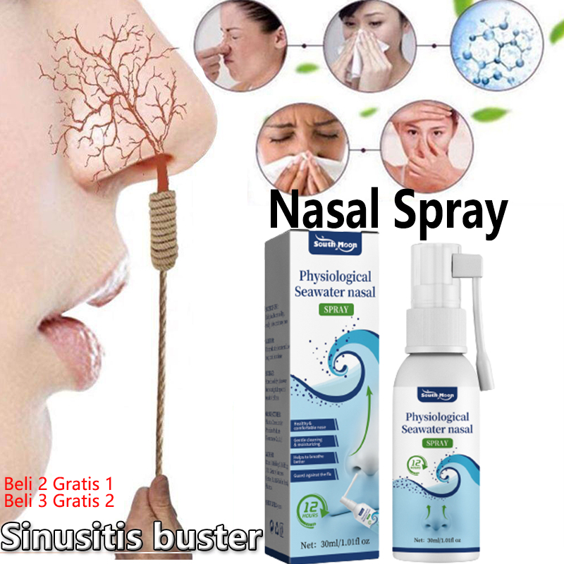 Nasal Spray Obat Sinusitis Semprotan Hidung Paling Ampuh Spray Terapi Kesehatan Terapi Sinusitis