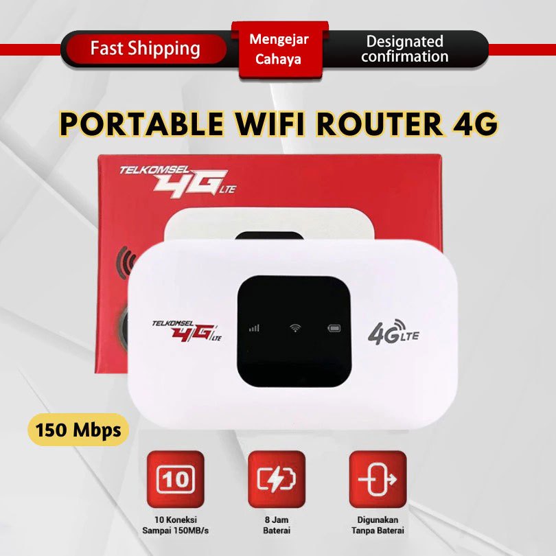 Mifi Modem WIFI 4G 4g Mudah Dibawa USB 500Mbps Portable Mobile WiFi Untuk PC Laptop Modem Mifi Ponse