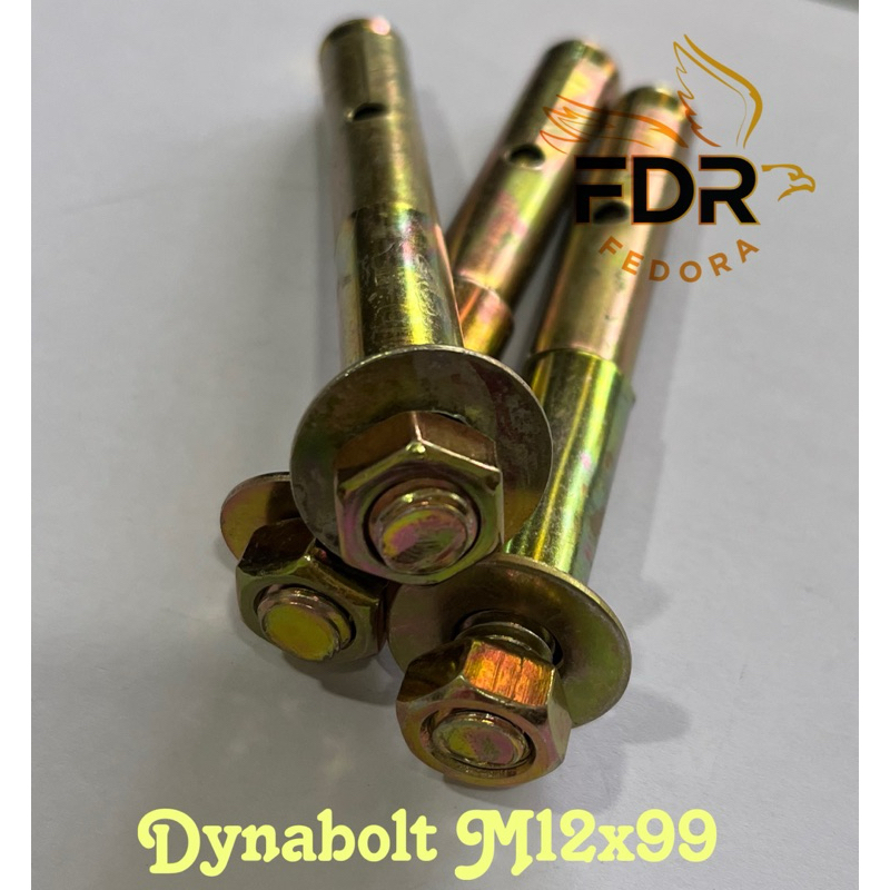 Dynabolt M12x99/Dynabolt kuning M12x99/Expansion Bolt M12x99