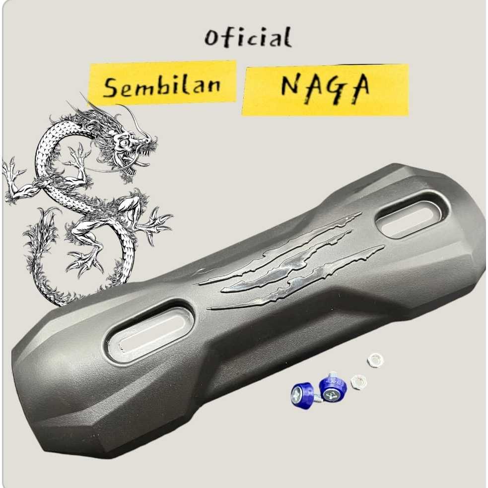 Tameng Knalpot Zoomer variasi PNP Beat Vario Scoopy + baut