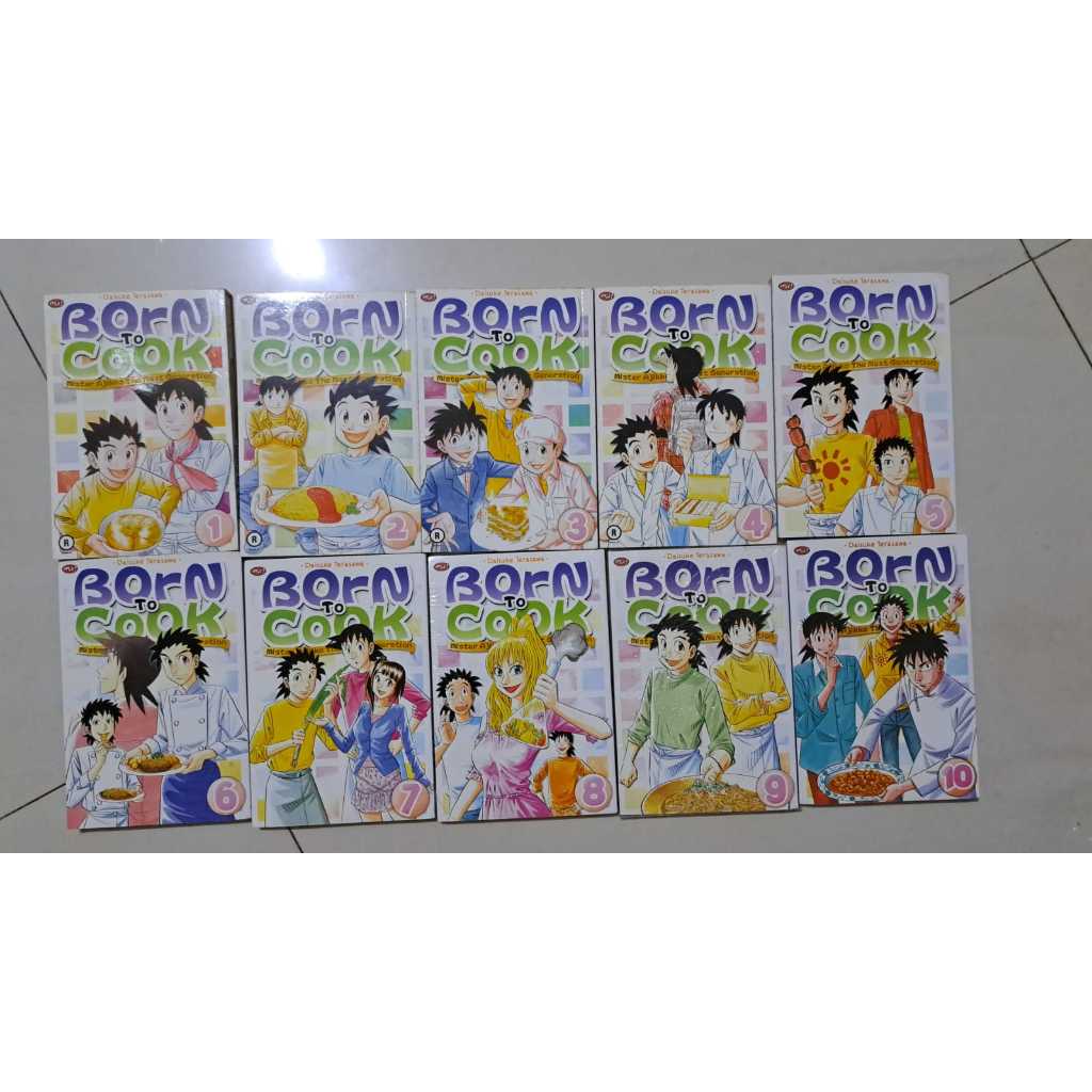 Komik Born to Cook No 1 - 13 Tamat Sebagian Segel