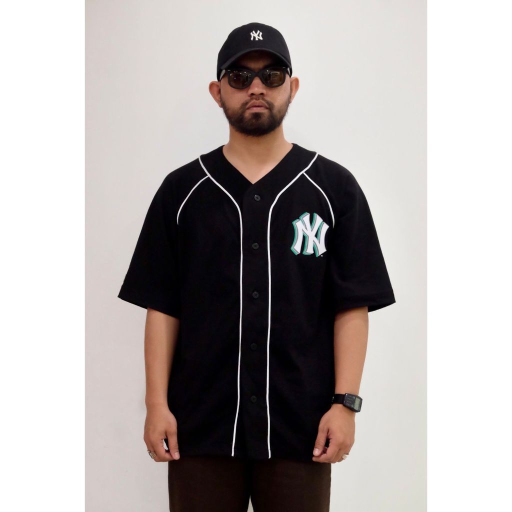 MLB NY BLACK VARSITY