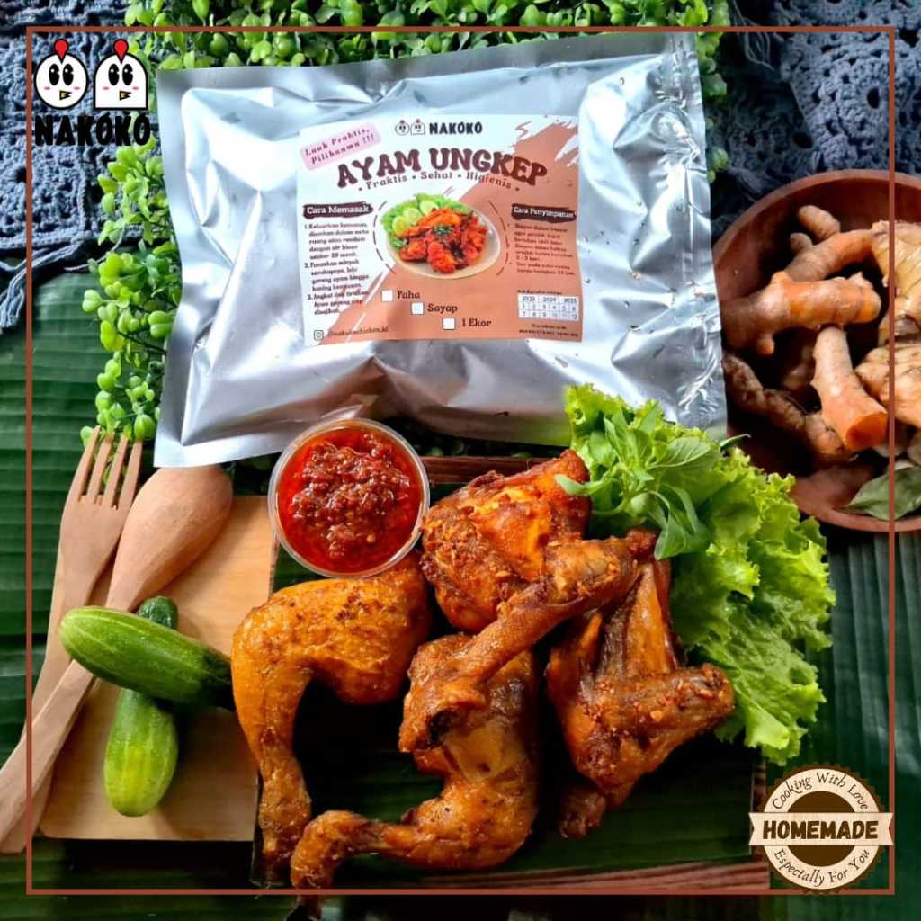 

Ayam Ungkep Bumbu Kuning Nakoko - Siap Goreng