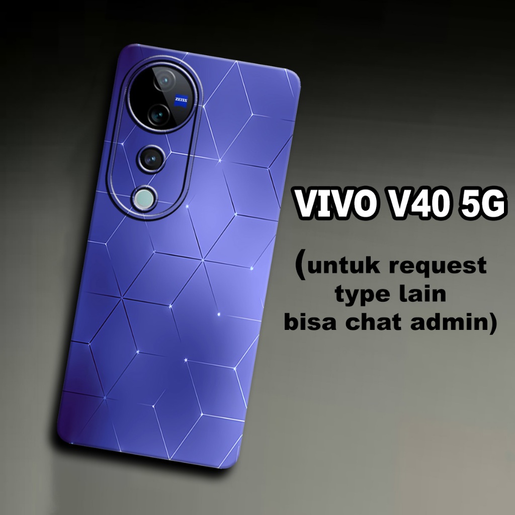 CC33/ Softcase karet lentur untuk VIVO V40 5G/Motif cewek/case VIVO V40 5G/kesing VIVO V40 5G /silic