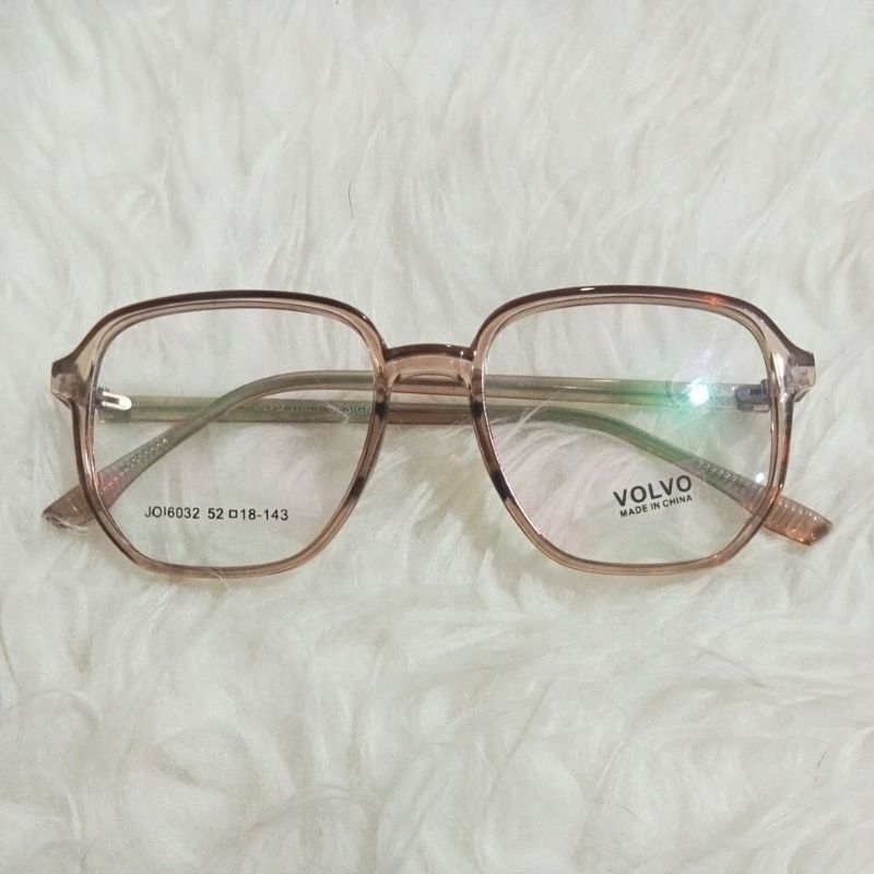 Frame Kacamata VOLVO emas kekinian