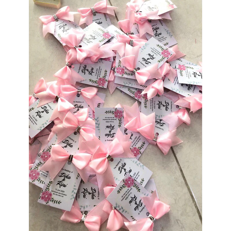 

pita untuk souvenir pernikahan/khitann/ultah