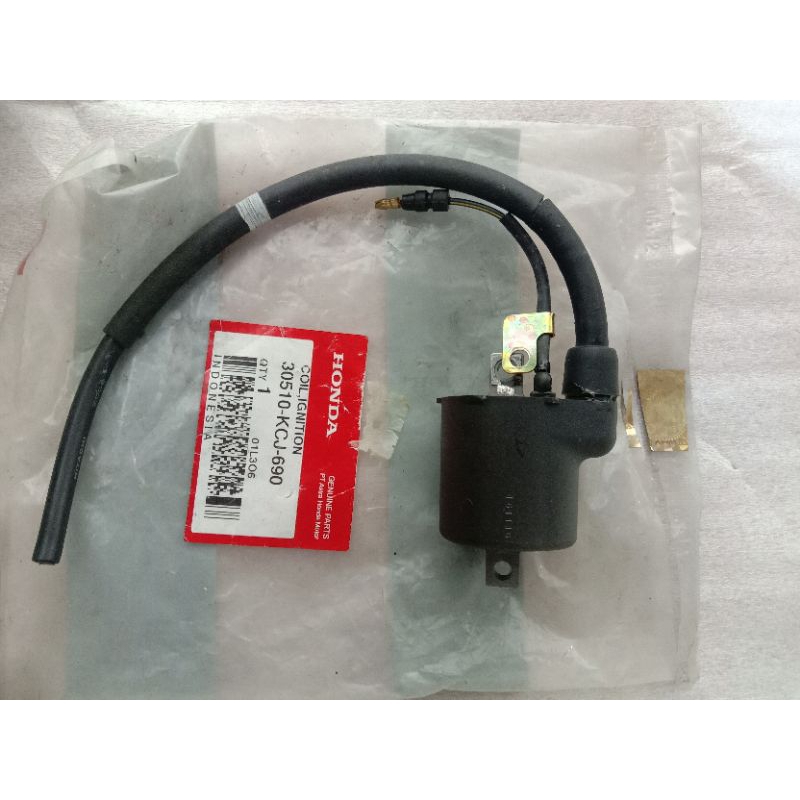 koil coil kuil Ignition coil Honda Tiger Tiger 2000 Tiger lawas Tiger lama original AHM nos