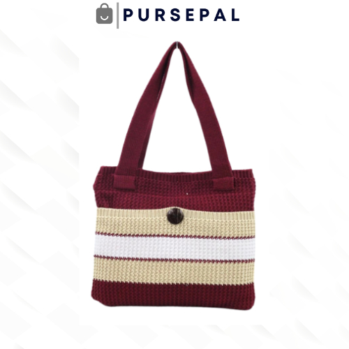 ❤️PURSEPAL❤️ Tas Rajut Wanita Selempang Besar premium kekinian lucu murah slempang pesta handmade hp