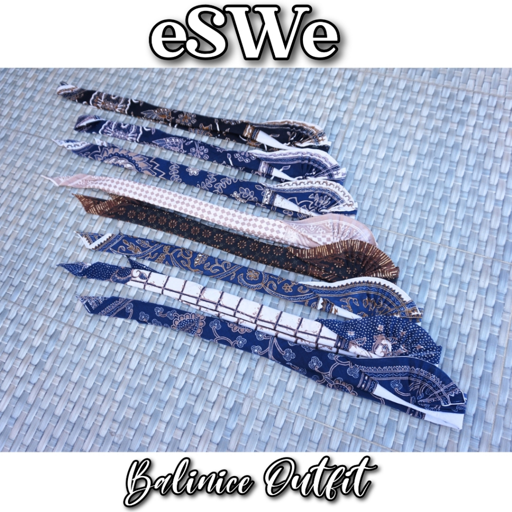 UDENG | DESTAR BATIK SEMITULIS SIBAKAN SETENGAH JADI  | JANGAR RIMPIT