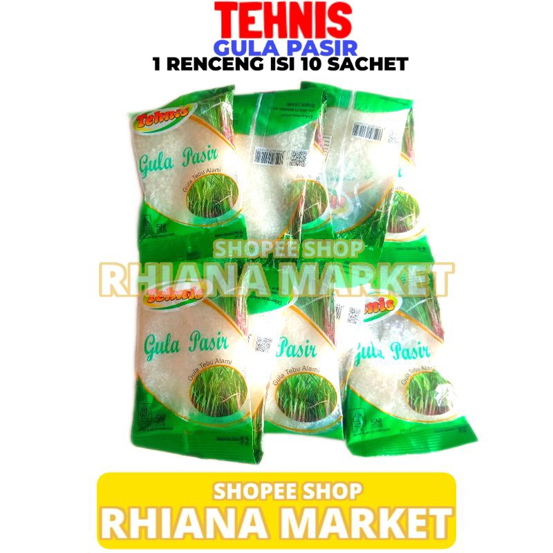 

Gula Pasir Tehnis Rencengan (Isi 10 Sachet)