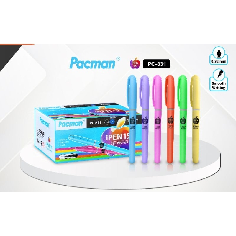 

Pen Pacman Ipen Pc 831 0.38mm 12pcs