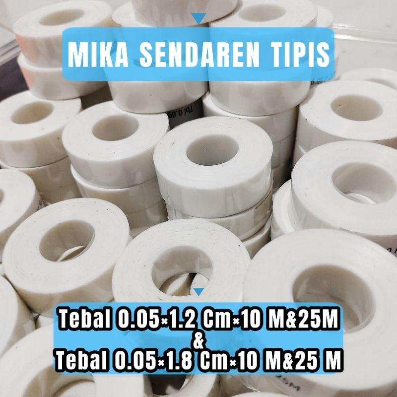 Pita Mika sendaren layangan tebal  0.05 panjang 25 meter