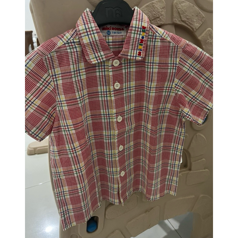 Preloved miki house kemeja anak laki-laki