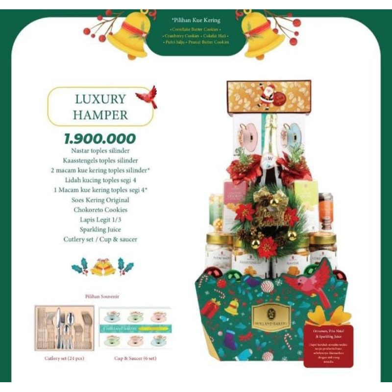 

Luxury Hamper Hampers / Hadiah Natal Christmas 2024