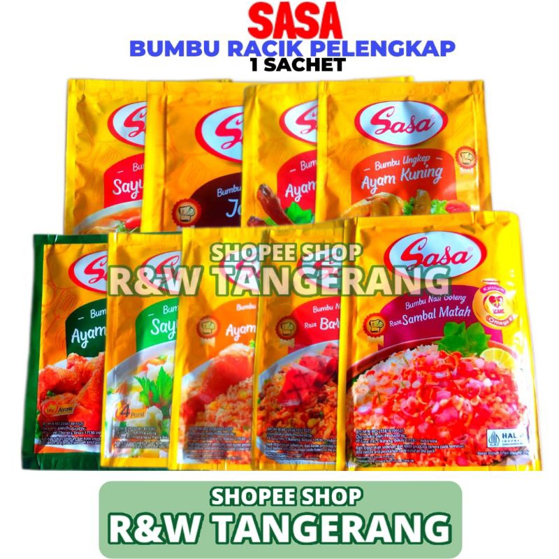 

Sasa Bumbu Racik Pelengkap Rasa 1 Pcs