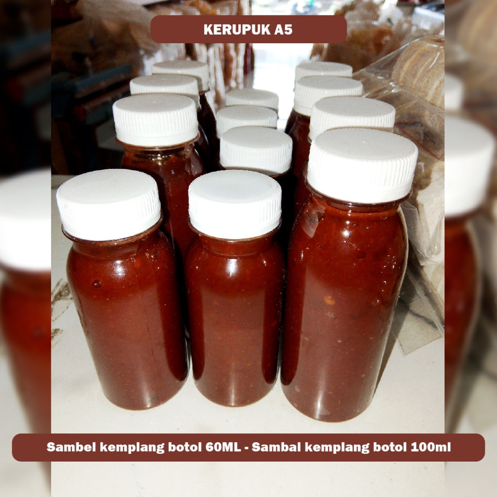

Sambel kemplang botol 60ML - Sambal kemplang botol 100ml