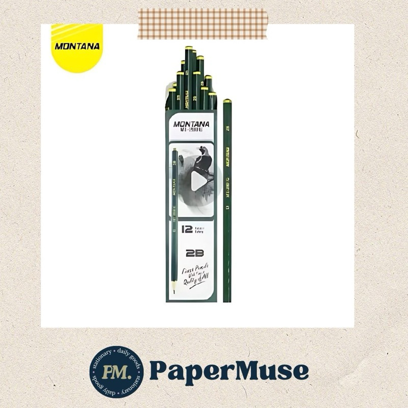 

Pensil 2B Montana 12 Pcs – Pensil Ujian Nasional & Gambar Berkualitas